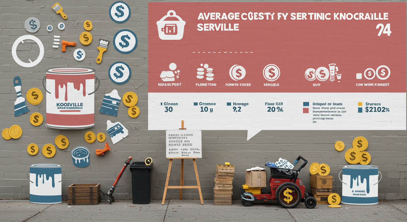 Knoxville Painting Costs Infographic